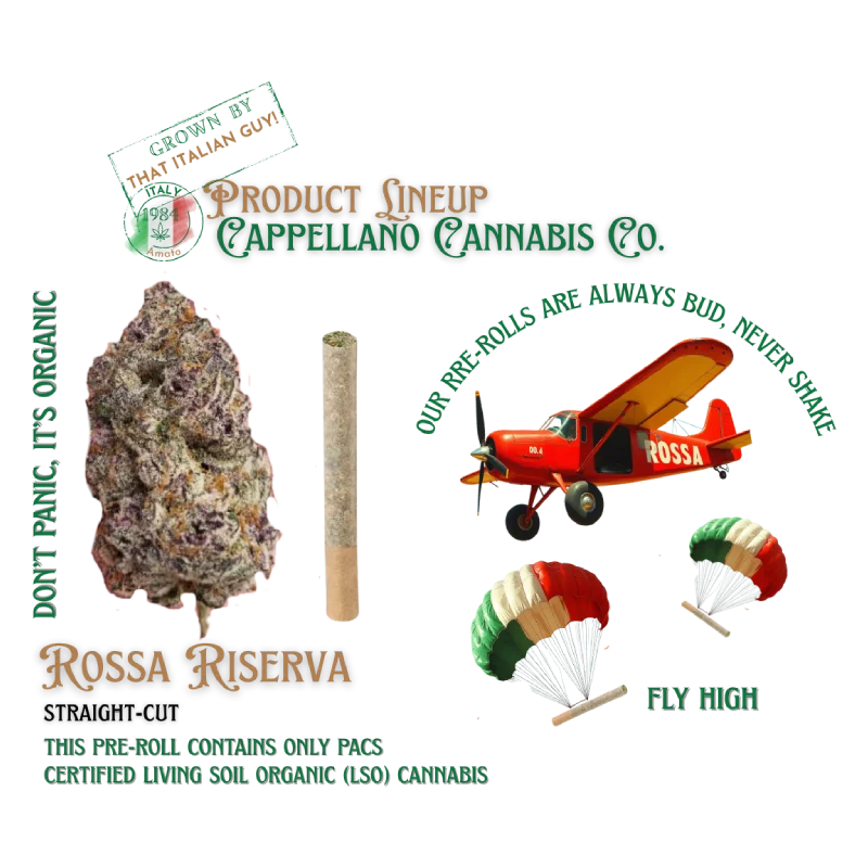 Cappellano Cannabis Rossa Riserva Pre Roll 10 Pack