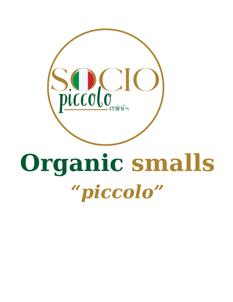 SOCIO Piccolo organic smalls logo